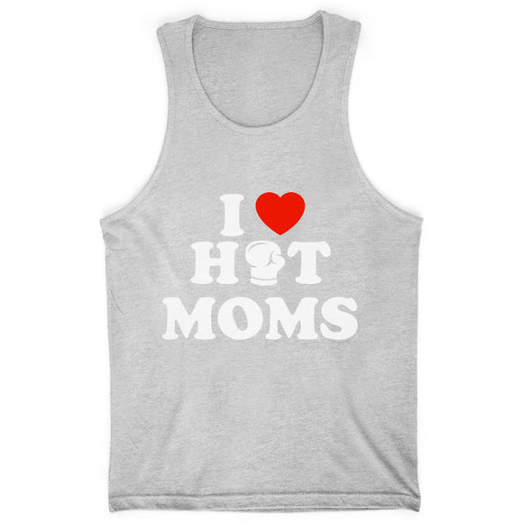 I Love Hot Moms Men's Apparel