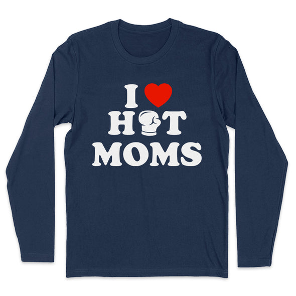 I Love Hot Moms Men's Apparel